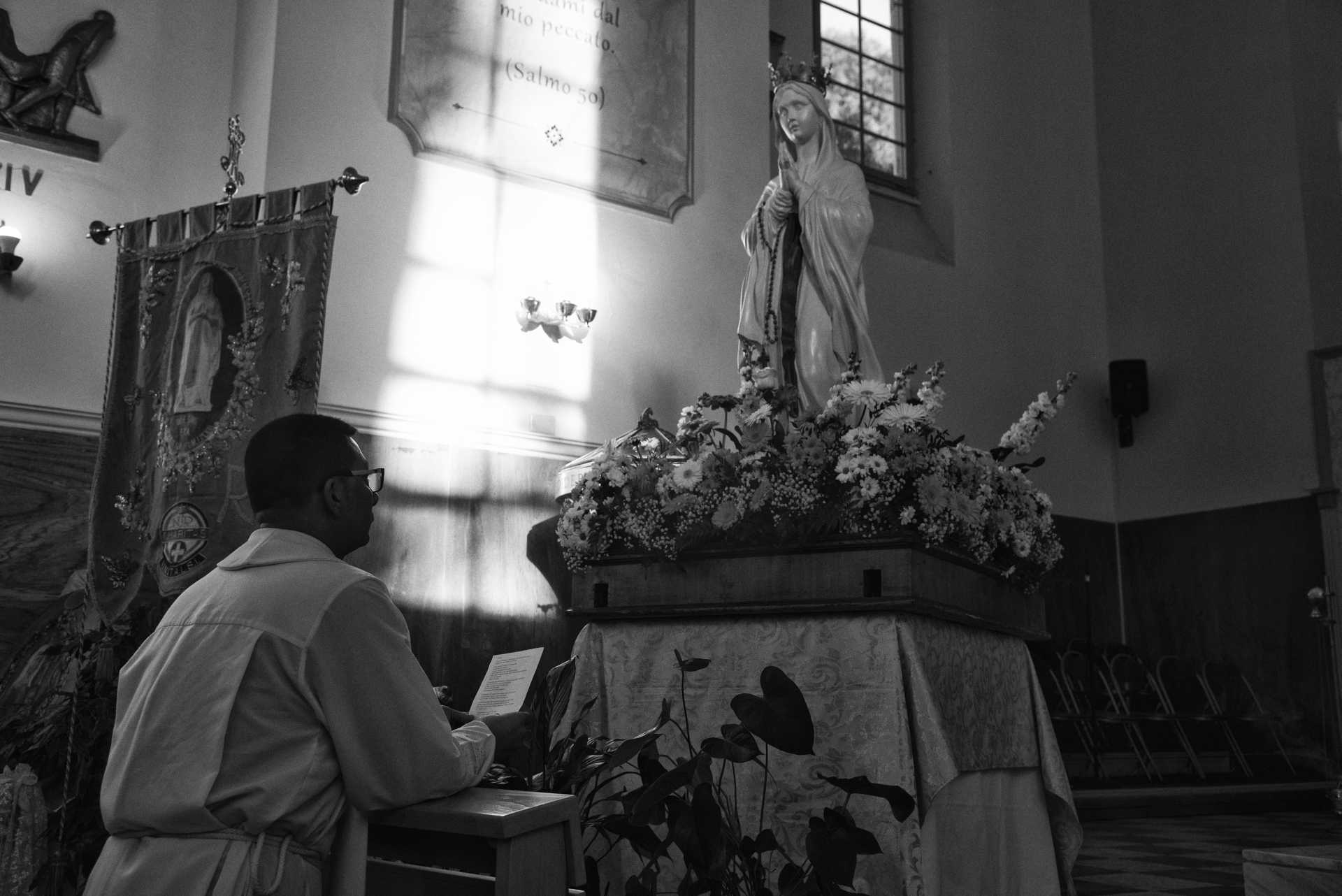 Arrivata la Madonna pellegrina di Lourdes alla Parrocchia di San Nicola